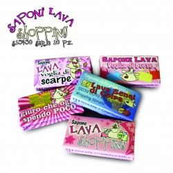 Serie 10 pz saponi lava Shiopping