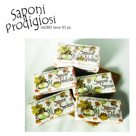 Serie 10 pz Saponi Prodigiosi