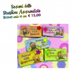 Serie 10 pz Saponi delle Streghine Apprendiste