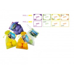 Sacchetto da 5 pz sapone da 25 gr cad. Limone, Lavanda, Zagara e Te' Verde
