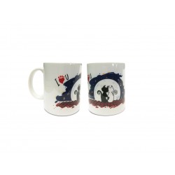 Tazza Gatti su tetto