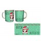 TAZZA natale happy christmas alice mucca