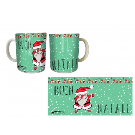 TAZZA natale happy christmas alice mucca