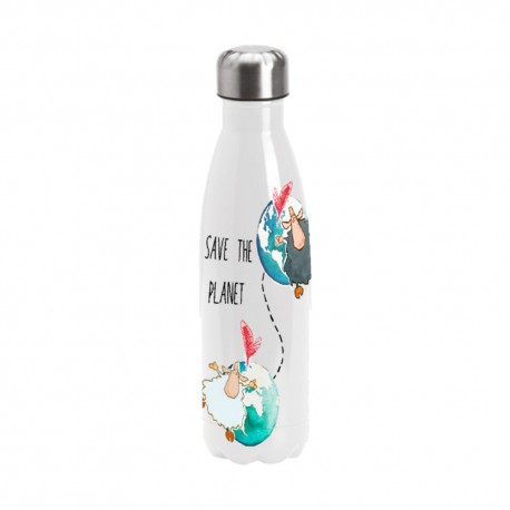 borraccia termica da 500 ml save the planet