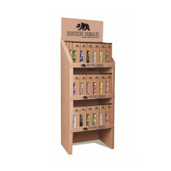 espositore con 54 borracce termiche da 500 ml