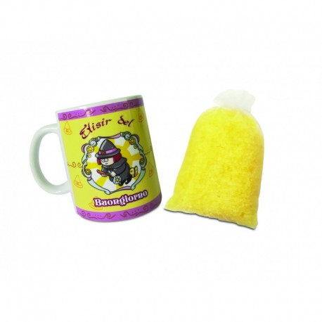 Tazza Elisir del buongiorno + 300 gr di sali da bagno al limone