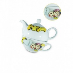 Tea for One,Tazza Tisaniera Alice e stelline